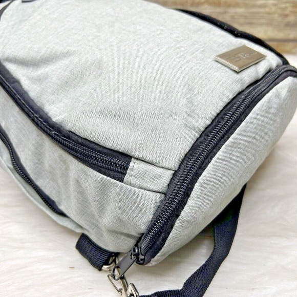 Bella Russo Heather Gray Polyester Casual CrossBody Sling Shoulder Bag - Picture 7 of 11